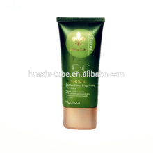 Tubo cosmético plano estupendo de la crema del CC del proveedor de China con 90ml